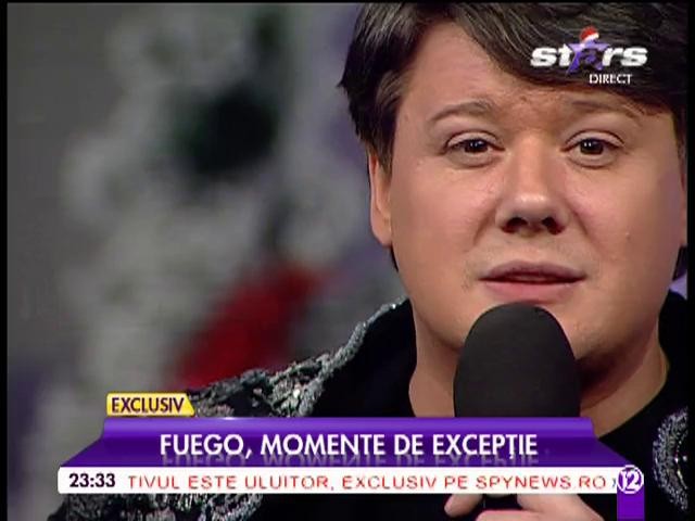 Nu l-ai văzut niciodată &icirc;ntr-o asemenea ipostază! Fuego a izbucnit &icirc;n lacrimi, &icirc;n direct