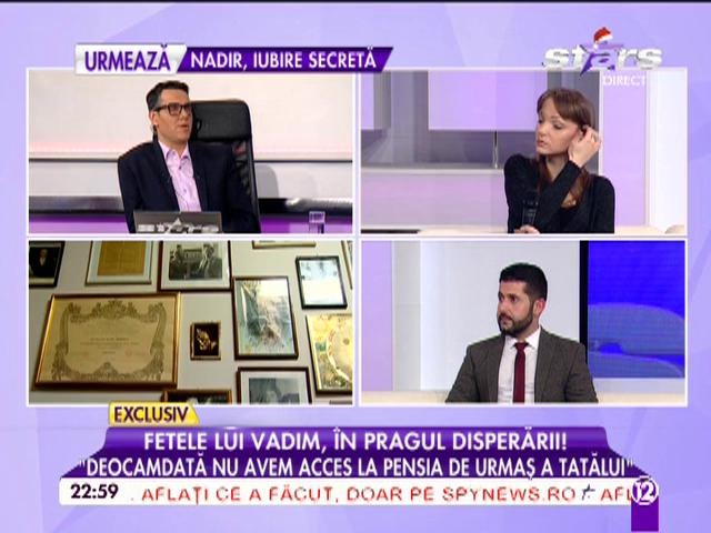 Fetele lui Corneliu Vadim Tudor, &icirc;n pragul disperării! Nu au bani să-i plătească datoriile tatăluoi lor