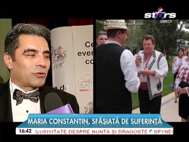 Maria Constantin, sf&acirc;şiată de durere! A vorbit pentru prima dată cu sinceritate despre moartea tatălui ei: "A fost un şoc pentru toată lumea!"