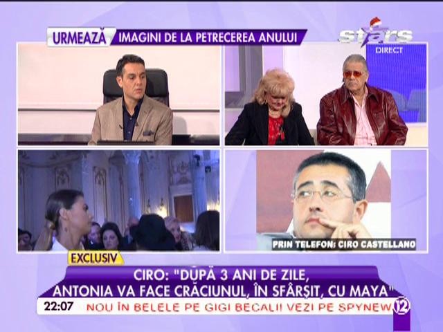 Lovitură de teatru! Ciro Castellano a făcut anunţul: "După at&acirc;tea insistenţe, Antonia şi Velea au plecat la Maya, &icirc;n Italia"