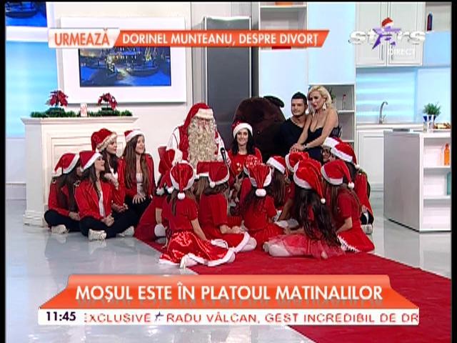 Moş Crăciun luat cu asalt de copii! "Cum reuşeşti să aduci cadouri tuturor &icirc;ntr-o singură seară?"
