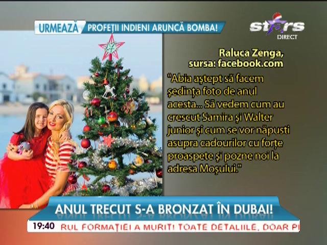 Anul trecut s-a bronzat &icirc;n Dubai! Unde &icirc;şi va petrece Raluca Zenga sărbătorile?