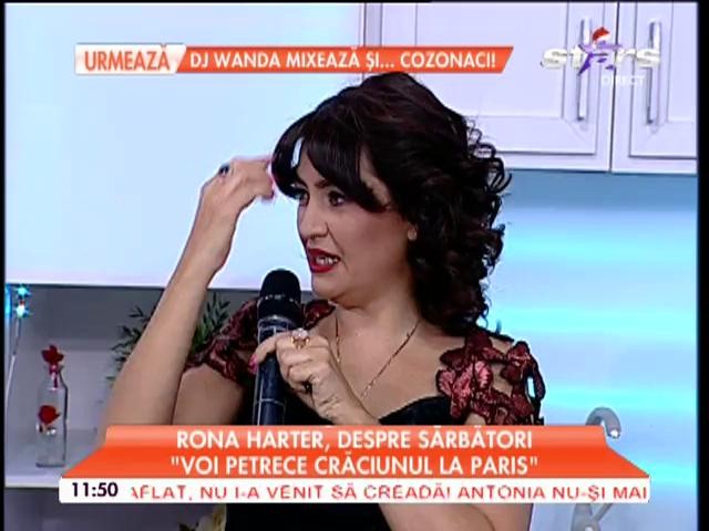 Pe scenă străluceşte, dar &icirc;n bucătărie e dezastru! Rona Hartner a mărturisit: "Habar nu am!"