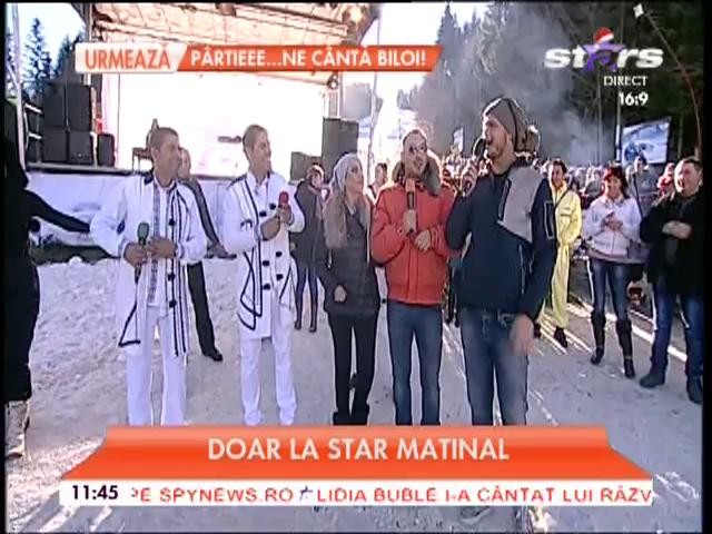 Andreea Mantea nu-l scapă din ochi pe Ştefan Stan. &Icirc;l urmărea la tv, dar mesajul transmis de c&acirc;ntăreţ sigur a deranjat-o