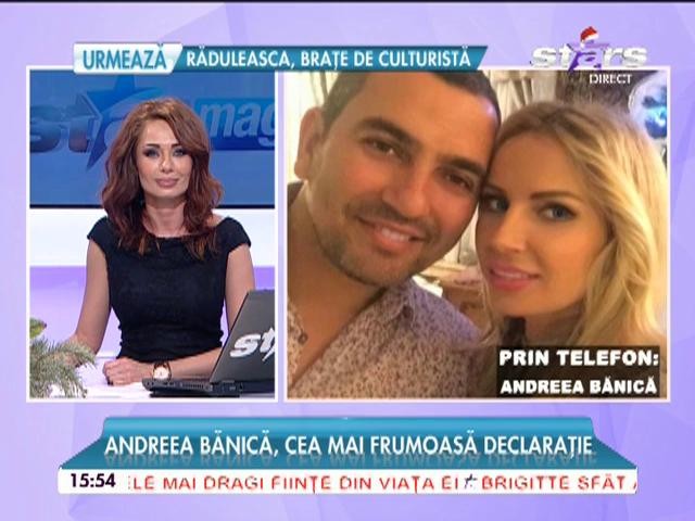 Andreea Bănică, fericită după 20 de ani de relaţie: "Eu am simţit asta de mică"