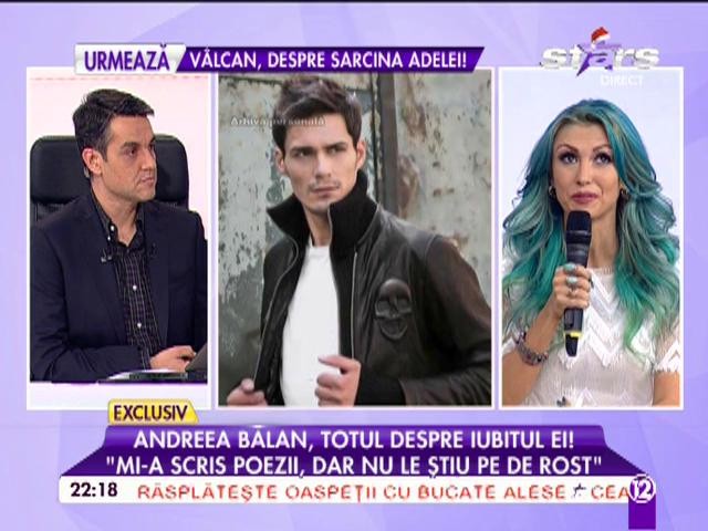 Andreea Bălan, răsfăţată de iubit: "&Icirc;mi scrie poezii"