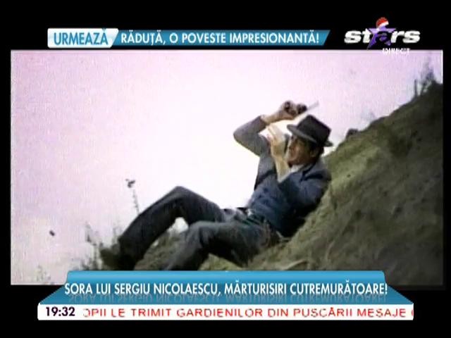 La 3 ani de la moartea lui, regretele nu-i dau pace! Sora lui Sergiu Nicolaescu a făcut mărturisiri cutremurătoare