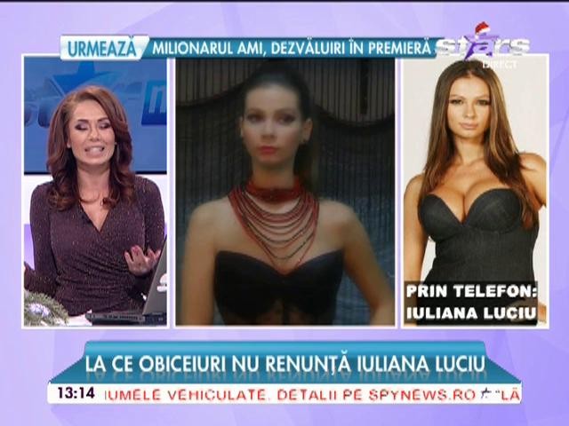 Iuliana Luciu la petrecerile de Revelion: "Am făcut pagubă"