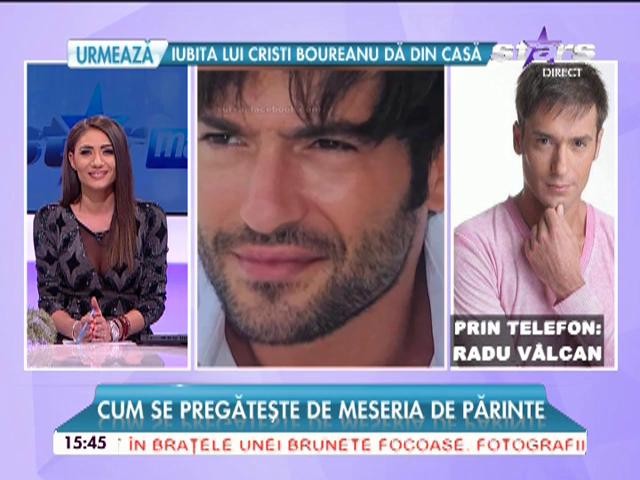 Prima reacţie a lui Radu V&acirc;lcan după ce a aflat că va fi tată de băieţel