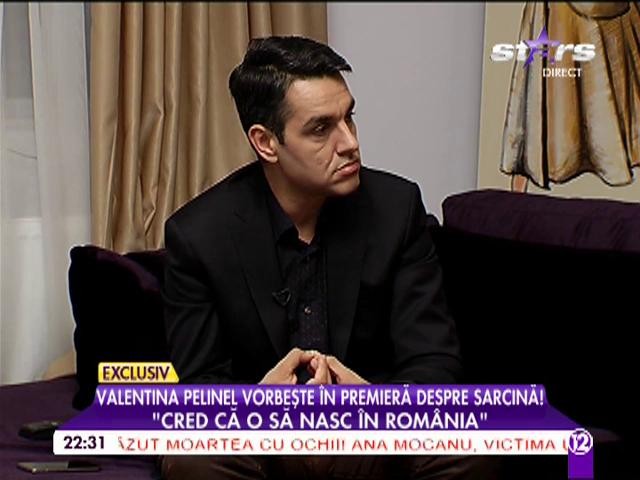 Prima imagine cu burtica de gravidă a Valentinei Pelinel: "Măn&acirc;nc mai mult ca de obicei!"