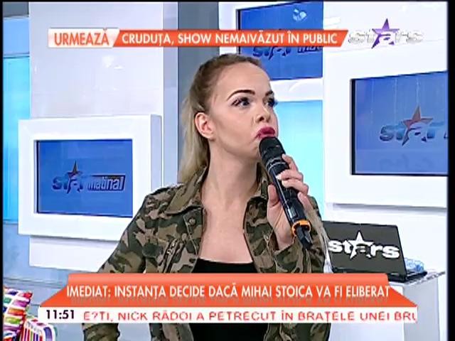 VIDEO / Barbie de Rom&acirc;nia a vrut trofeul "X Factor", dar s-a făcut de r&acirc;s pe scenă. Ce spune despre c&acirc;ştigătorul Andrei Răduţă