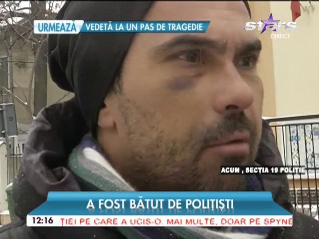 Bărbatul bătut la secţia de poliţie 19 e hotăr&acirc;t! Ce va face &icirc;n legătură cu asta