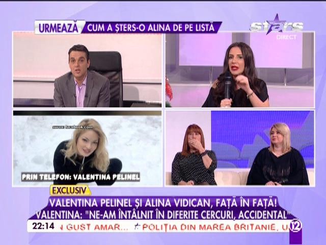 Valentina Pelinel, &icirc;n direct: "Mara, &icirc;mi superi băieţelul!"