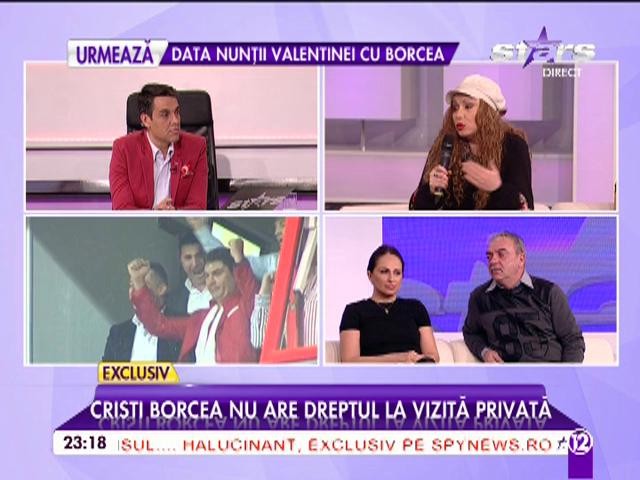 Detalii halucinante despre camera &icirc;n care se &icirc;nt&acirc;lnea Criti Borcea cu Valentina Pelinel! Fostul patron Dinamo nu ar fi avut dreptul la vizită intimă &icirc;n penitenciar