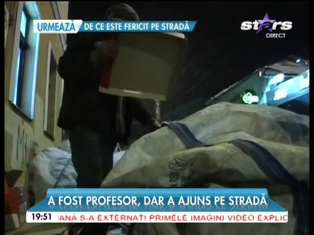 A pregătit genii, dar a ajuns gunoier! A fost profesor, iar acum a ajuns pe stradă: "Nu mai vreau să aud de şcoală"