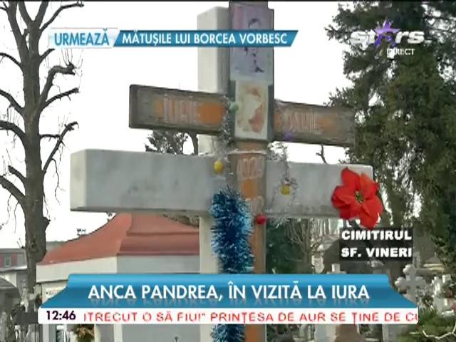 Anca Pandrea, &icirc;n vizită la Iura. Cum &icirc;şi alungă tinereţea la morm&acirc;ntul actorului