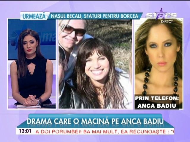 Anca Badiu, &icirc;n lacrimi la "Star Magazin"! Ce se &icirc;nt&acirc;mplă la cinci luni după dispariţia fratelui ei