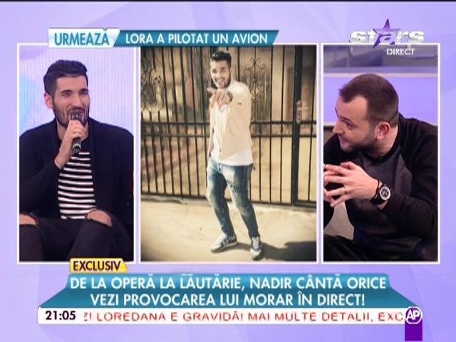 De la operă, la lăutărie! Nadir c&acirc;ntă orice. Mihai Morar: "Ar face bani şi la metrou"