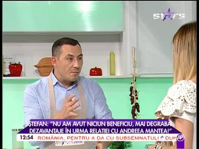 Nici vorbă de împăcare! Ştefan Stan, despre momentul în care a revăzut-o pe Andreea Mantea: "De prost m-am dus la ea!"