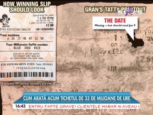 A băgat la maşina de spălat biletul c&acirc;ştigător la Loto! Cum arată acum h&acirc;rtia?