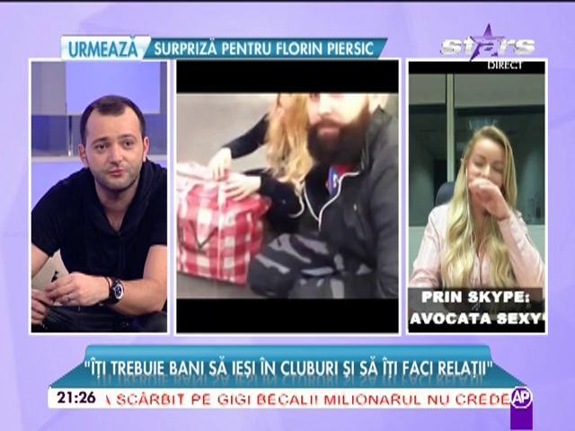 Avocata Sexy, intrată &icirc;n direct la "Răi da' buni"! A dezvăluit puţin despre identitatea ei, "restul e o surpriză"