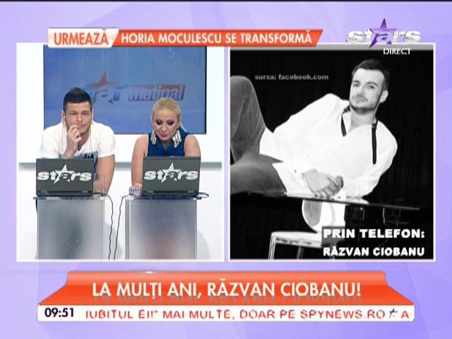 Ce cadou a primit Răzvan Ciobanu de ziua lui, de la iubitul său