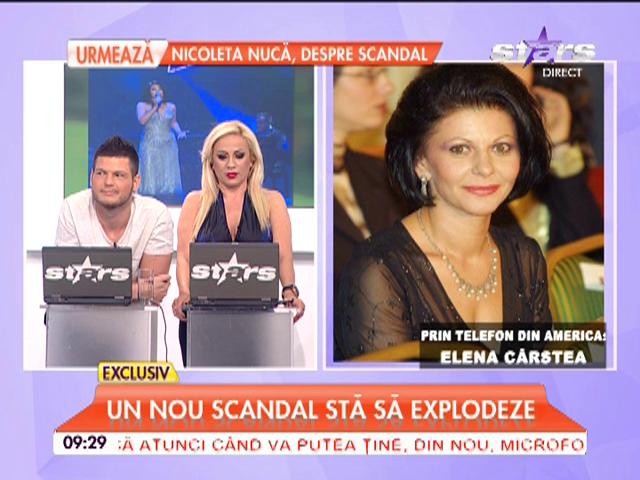 Elena C&acirc;rstea, dezamăgită de faptul că Mihaela Rădulescu ar putea face parte din juriul de la Eurovision: "Nu are nicio treabă cu muzica!"