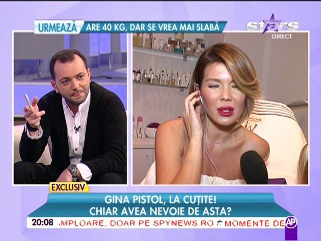 Gina Pistol, dezvăluire bombă la "Răi da` Buni": "Voi fi prezentatoarea unui show care va debuta pe micile ecrane &icirc;n cur&acirc;nd