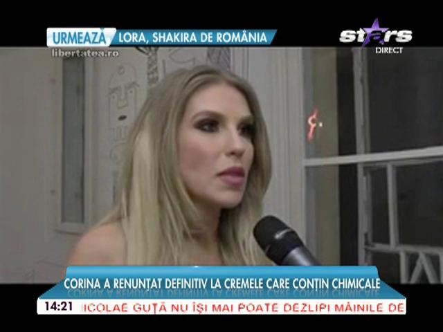 Corina a renunţat definitiv la cremele care conţin chimicale: "Folosesc uleiuri eseţiale!"