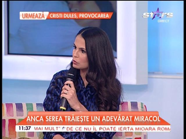 Cum se menţine &icirc;n formă Anca Serea &icirc;n timpul sarcinii: "Am grijă de măn&acirc;nc, merg la sală din c&acirc;nd &icirc;n c&acirc;nd"
