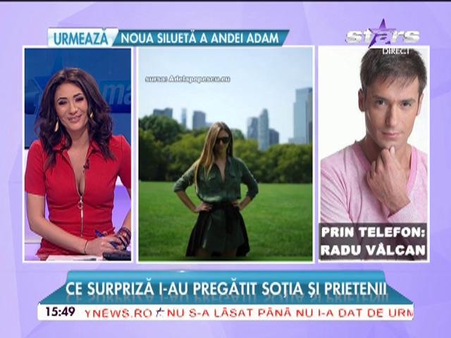 Radu V&acirc;lcan, zi de naştere romantică alături de Adela Popescu: "Vreau să fie un timp preţios pe care să-l petrecem &icirc;mpreună"