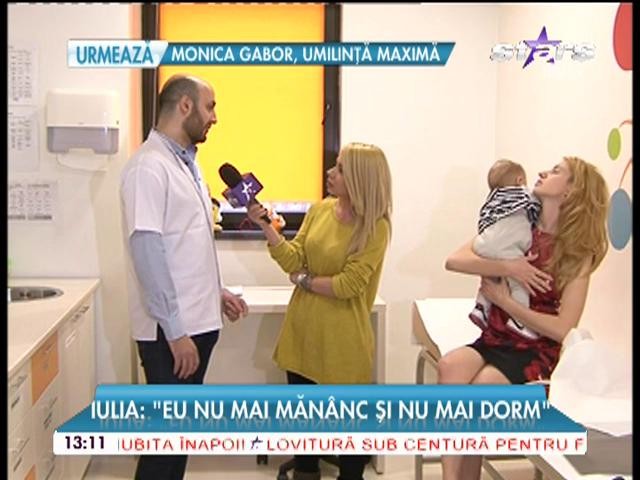 Iulia de la Abracadabra a ajuns piele şi os din cauza stresului, fiica ei e grav bolnavă! "Nu mai măn&acirc;nc, nu mai dorm"