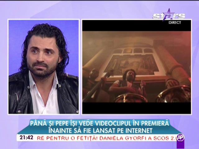Pepe şi-a lasat noua piesă &icirc;n premieră la "Răi da' buni": "Foarte multă lumea mi-a spus că abia aşteaptă videoclipul!" 2