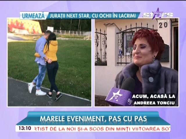 I se mărita fiica, dar nu-şi poate stăp&acirc;ni lacrimile! Mama Andreei Tonciu: "Nu m-am pregătit deloc pentru acest eveniment. Trei pastile am luat p&acirc;nă acum!"