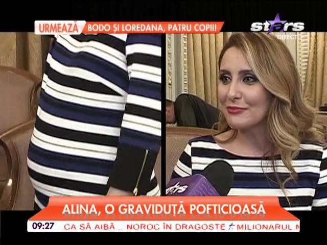 Alina Sorescu iubeşte să fie gravidă! "Se spune că gravidele au o lumină specială..."