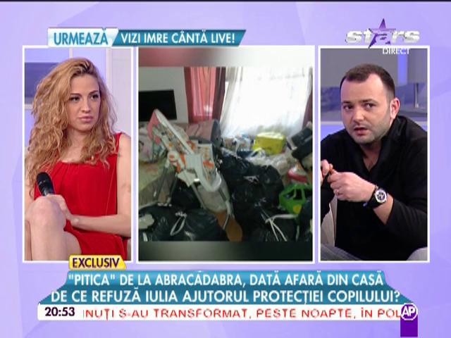 Iulia de la Abracadabra, bătută și data afară din casă de proprietar: "A intrat peste mine noaptea, m-a luat de păr! Sunt v&acirc;nată și zg&acirc;riată" 2
