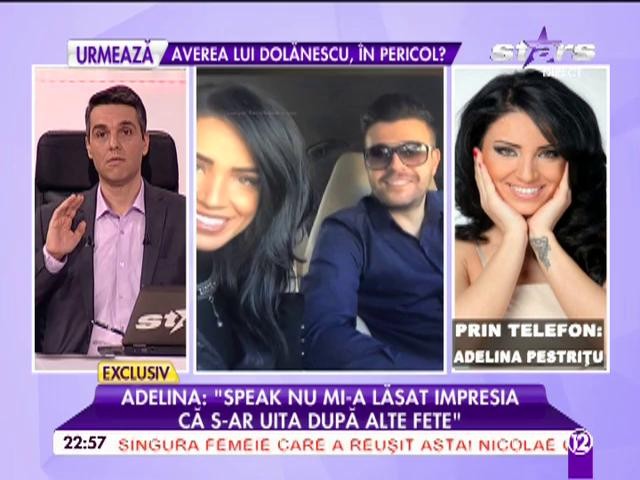 Adelina Pestriţu, declaraţii &icirc;n premieră despre nunta cu Speak: "Voi purta mai multe rochii la marele eveniment"