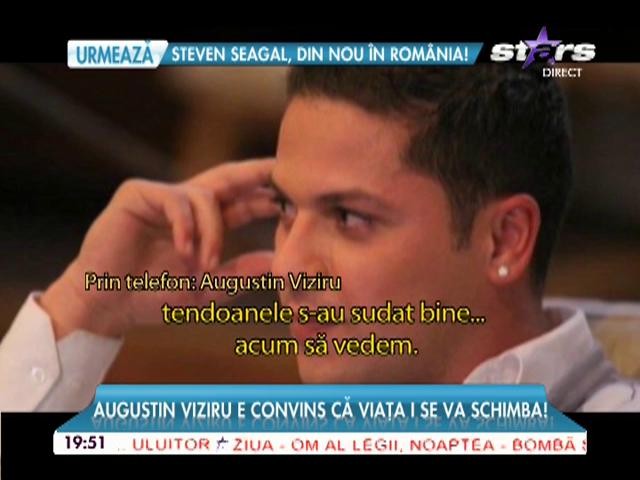 A suferit un accident cumplit, dar a luat o decizie şoc! Augustin Viziru e convins că viaţa i se va schimba