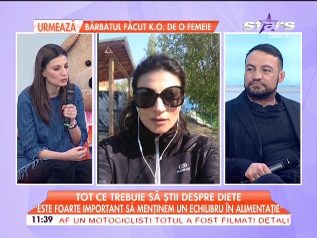 Ioana Ginghină şi dietele care fac minuni! "Curele de slăbire cu mega efecte sunt bazate pe &icirc;nfometare"