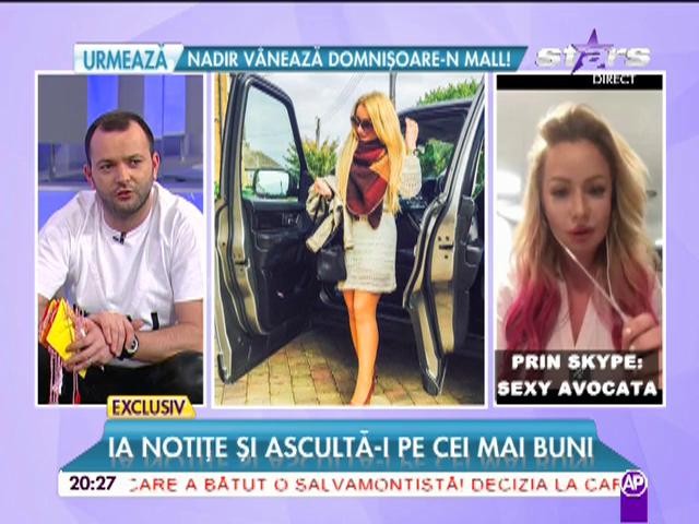 Femeia care a &icirc;nnebunit Facebook-ul! Sexy Avocata &icirc;ţi dă "sfaturi" de mărţişor