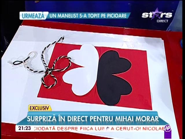 Iuliana Tudor şi Mihai Morar, lucru manual &icirc;n direct! Cei doi au confecţionat un obiect spectaculos 2