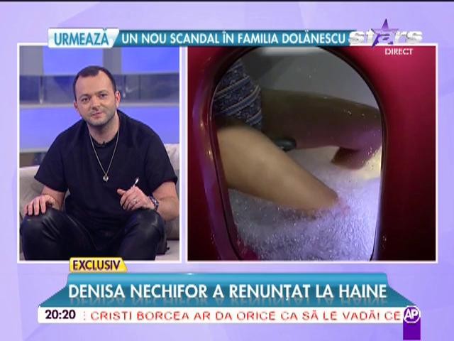 Denisa Nechifor, &icirc;n costum de baie la TV: "Nu obişnuiesc să apar la televizor &icirc;n chiloţi!" 2