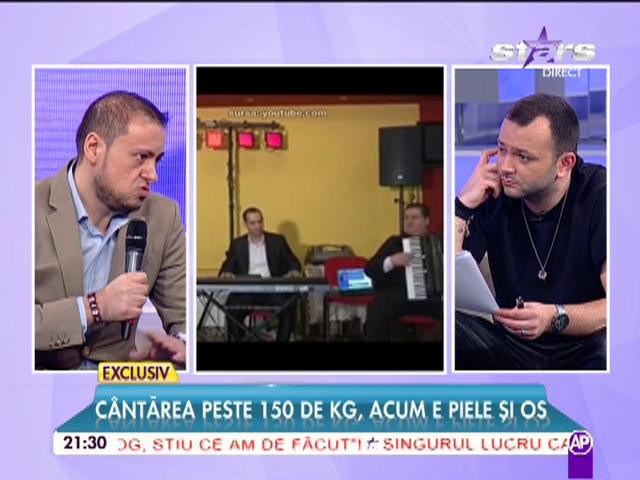 Un celebru manelist c&acirc;ntărea peste 150 de kilograme, acum e piele şi os: "M&acirc;ncam p&acirc;nă nu puteam ridica de la masă!"