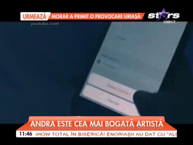 Andra este cea mai bogată artistă! Peste opt milioane de oameni au fost interesaţi de piesa ei &icirc;n primele două săptăm&acirc;ni de la lansare