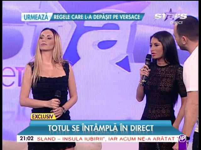 O aştepta &icirc;n platou, dar c&acirc;nd a văzut-o cum vine &icirc;mbrăcată a rămas mut de uimire! Mihai Morar: "Se vede tot"