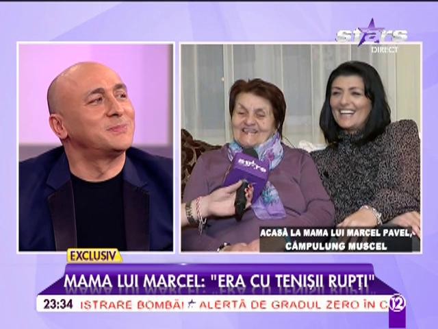 Surpriză de proporţii pentru Marcea Pavel &icirc;n direct la TV! Cum arată mama şi sora lui