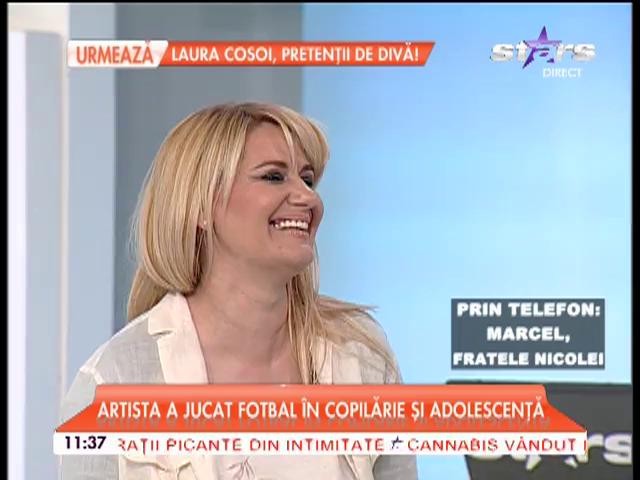 Nicola, dincolo de celebritate! Ea şi fratele său se alintau "excavatorul"
