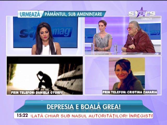 Daniela Gyorfi despre depresie: "Credeam că mor odată cu mama"