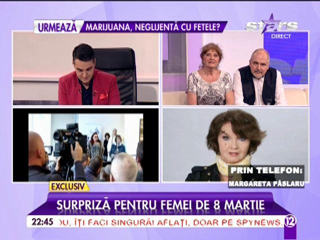 Margareta P&acirc;slaru revine &icirc;n muzică: "Voi lansa un album dedicat supravieţuitorilor de la Colectiv"