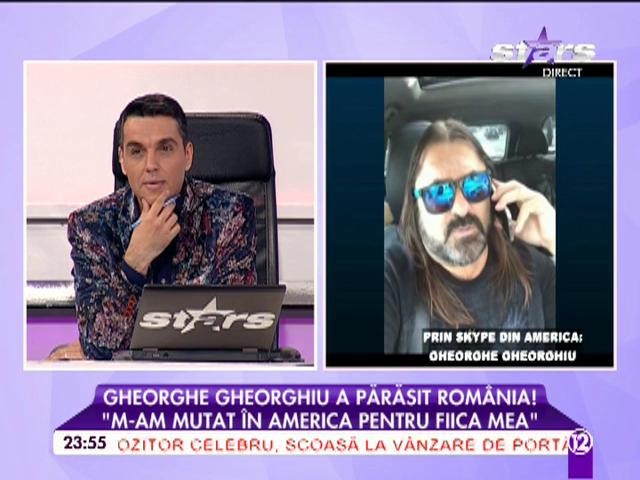 Gheorghe Gheorghiu a părăsit Rom&acirc;nia: "M-am mutat &icirc;n America pentru fiica mea"
